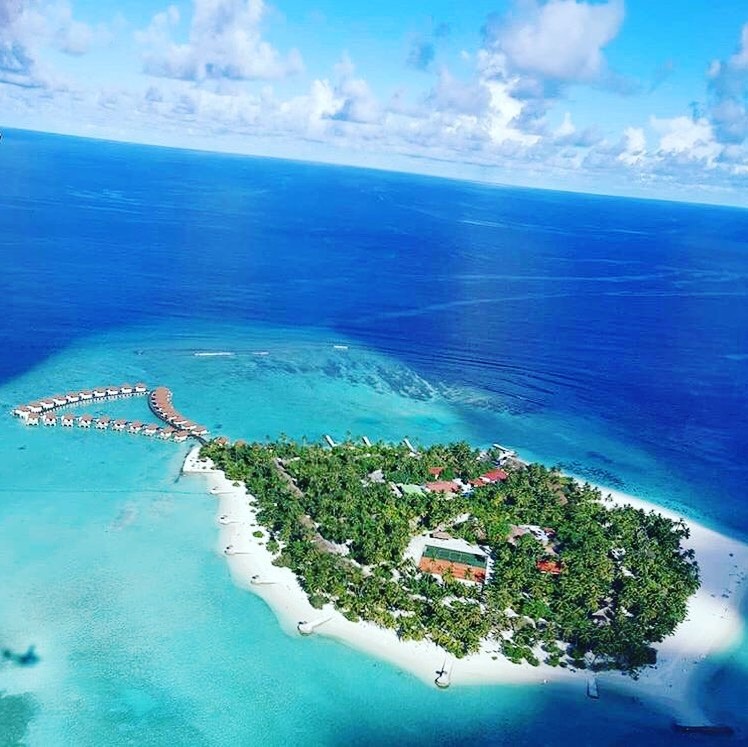 Maldives tourist resort