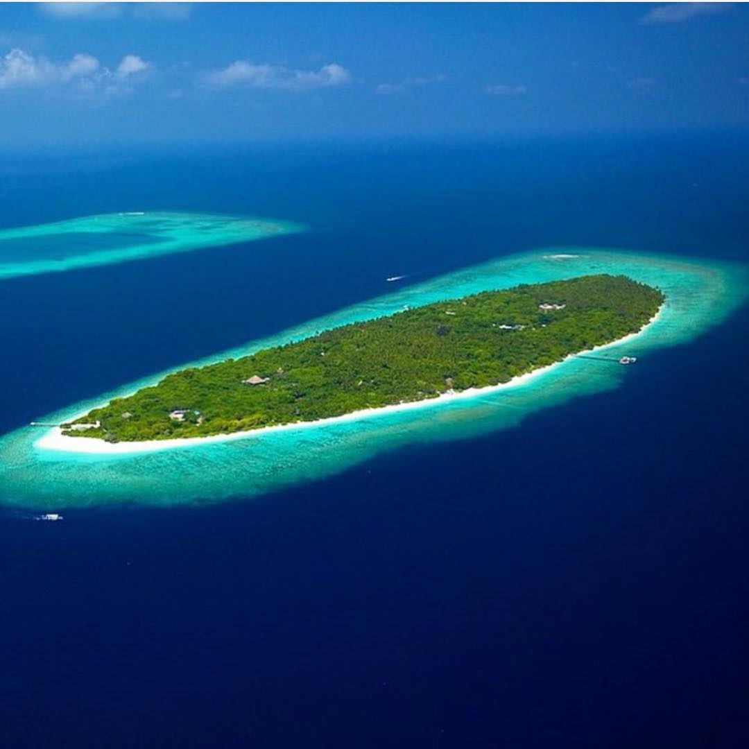 Maldives tourist resort