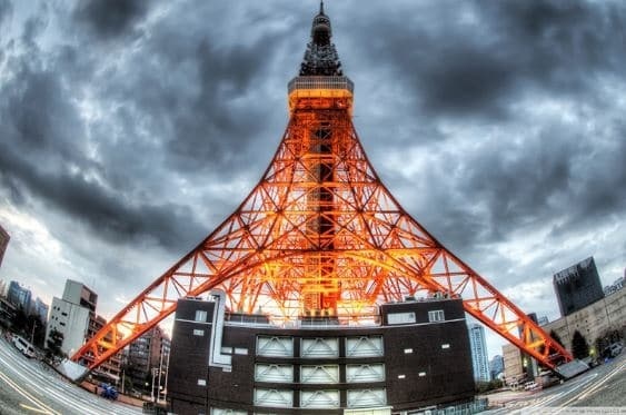 Tokyo Tower architecture