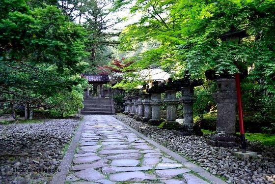 Cluster of temple relics in Nikko