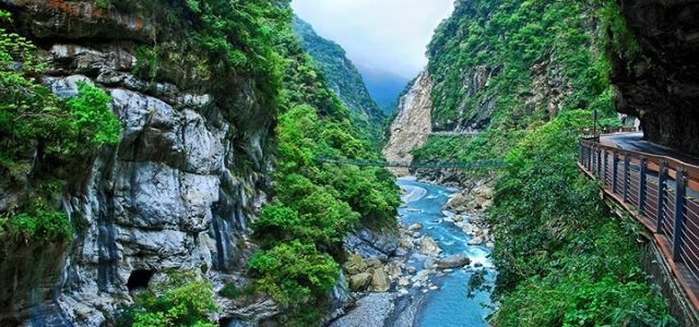 Taroko National Park with majestic nature (Photo ST)