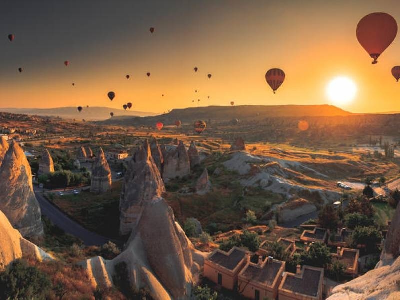 Cappadocia, Turkish tourist destination