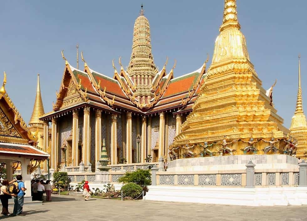 Sacred temple within the grounds of the royal palace