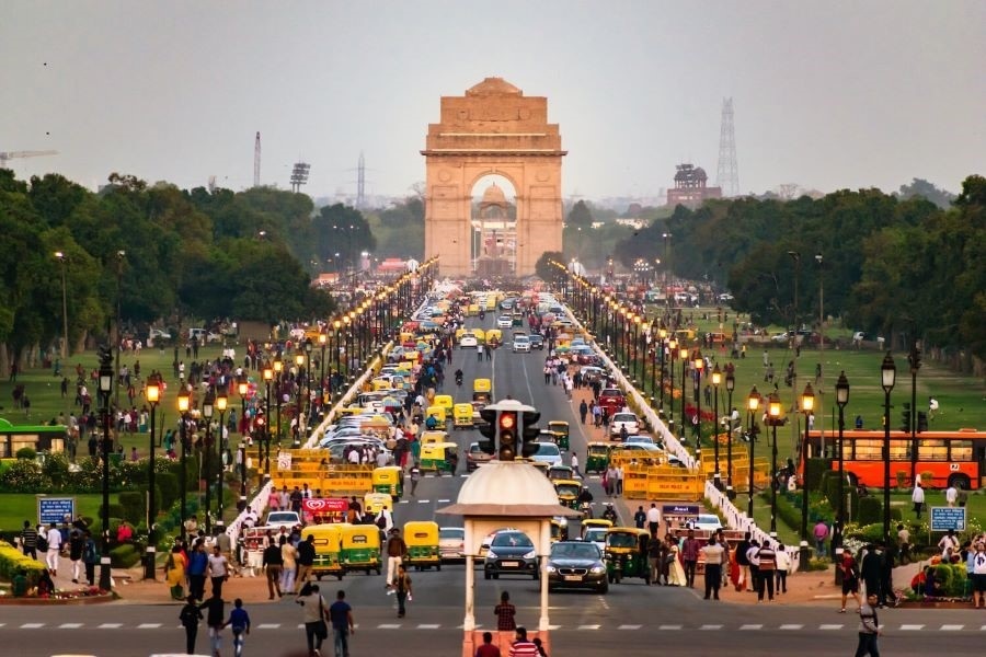 The capital New Delhi is certainly an enchanting destination