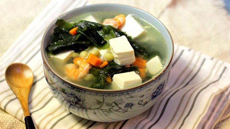 Seaweed soup