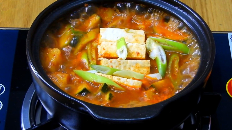 Soybean soup