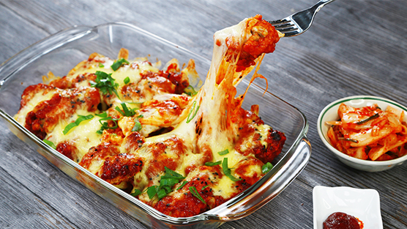 Spicy cheese chicken